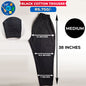 Black Ladies Cotton Trouser Medium