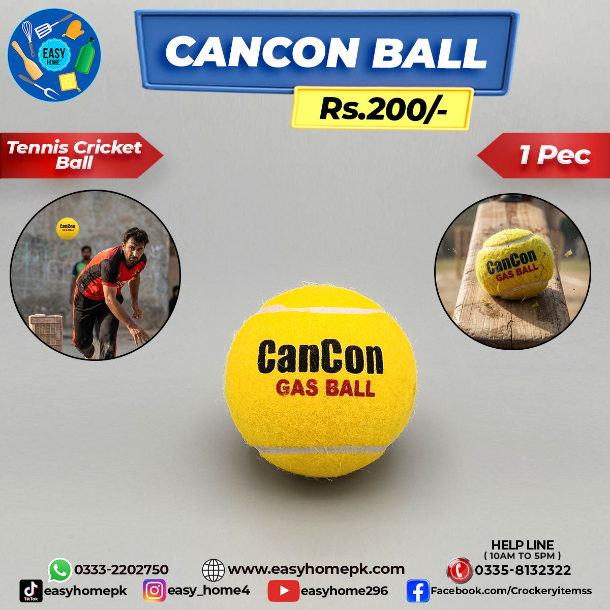 Cancon Cricket Ball