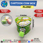 Cartoon Coin Box - Heart Shape
