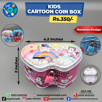 Kids Cartoon Coin Box