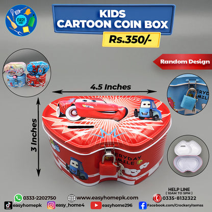 Kids Cartoon Coin Box