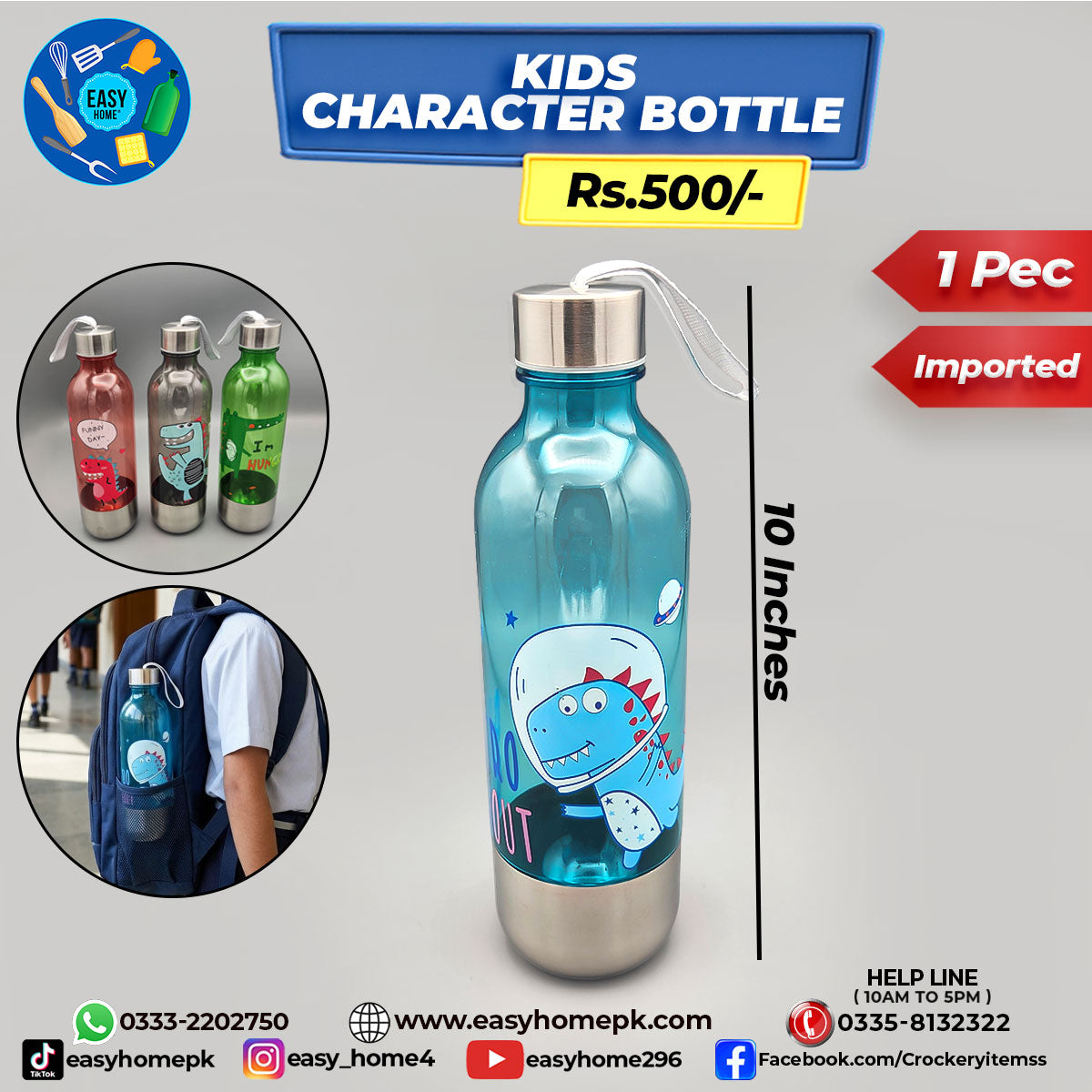 Kids Character Bottle