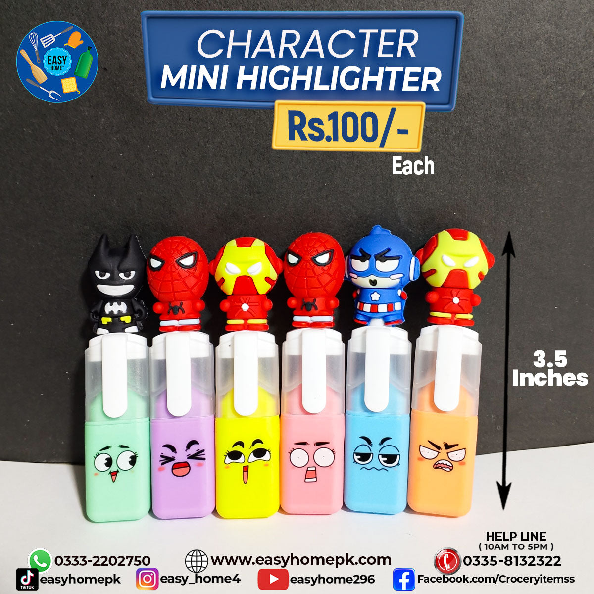 Character Mini Highlighter