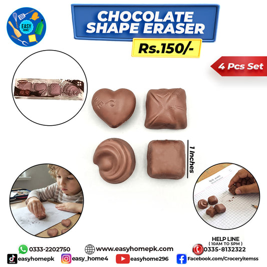 Chocolate Shape Eraser