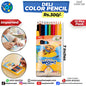 Deli Color Pencil - 12 Pcs
