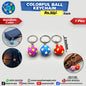 Colorful Ball Keychain