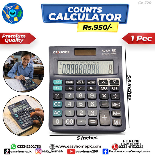 Counts Calculator