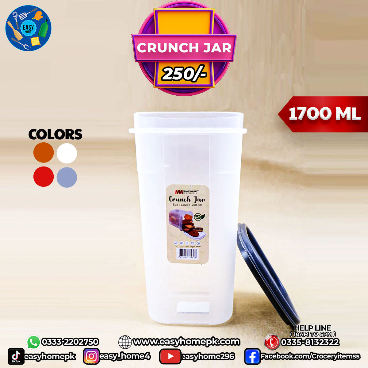 Crunch Jar-Large