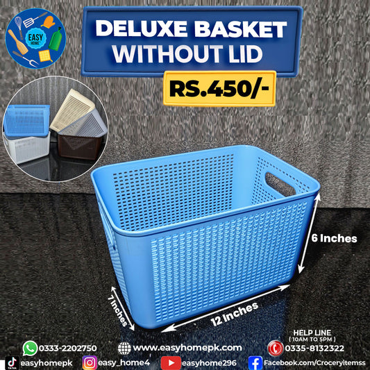 Storage Basket Without Lid