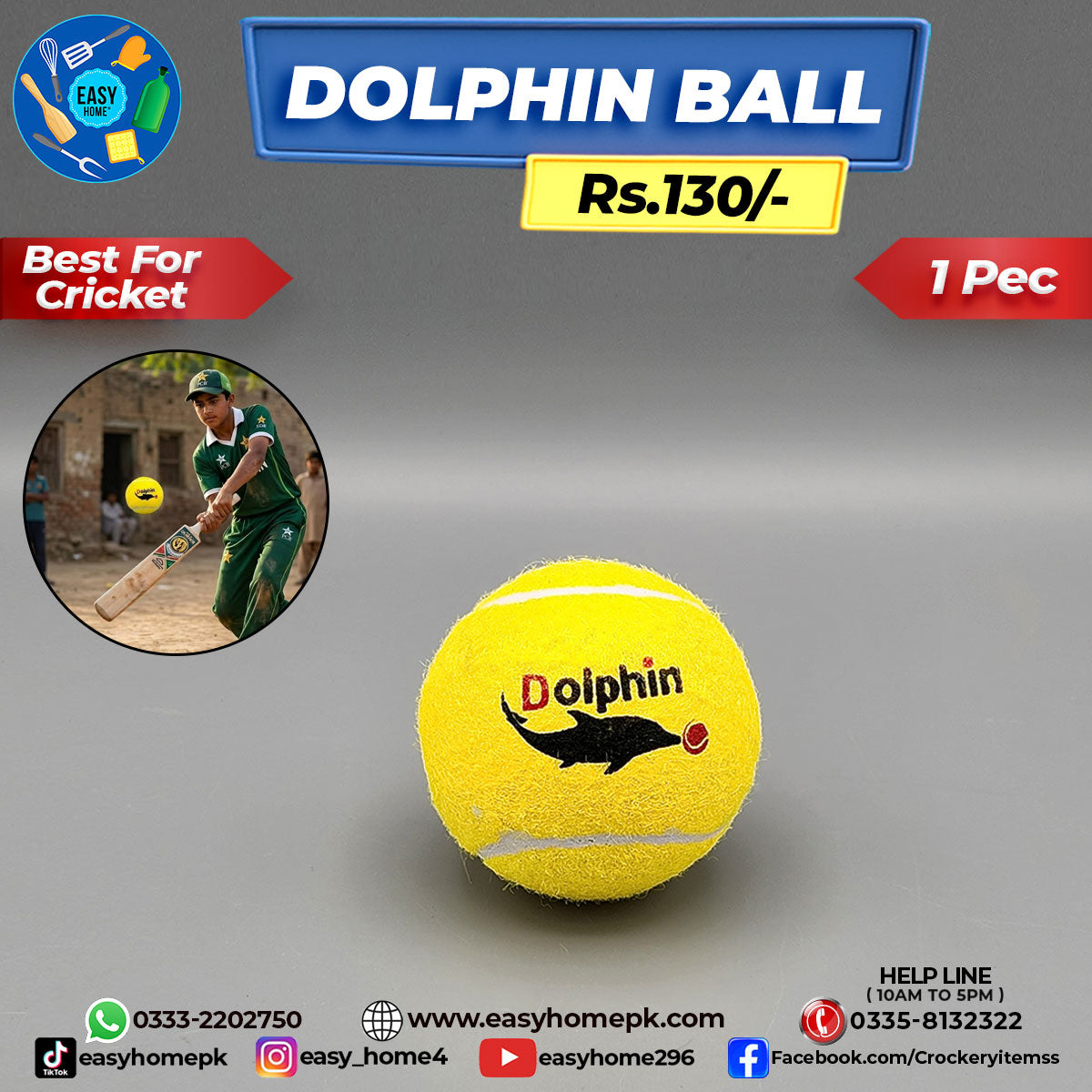 Dolphin Cricket Ball