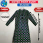 Doted Print Ladies Cotton Kurti - Medium