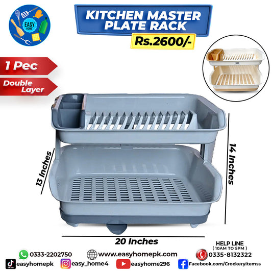 Double Layer Drainer Rack