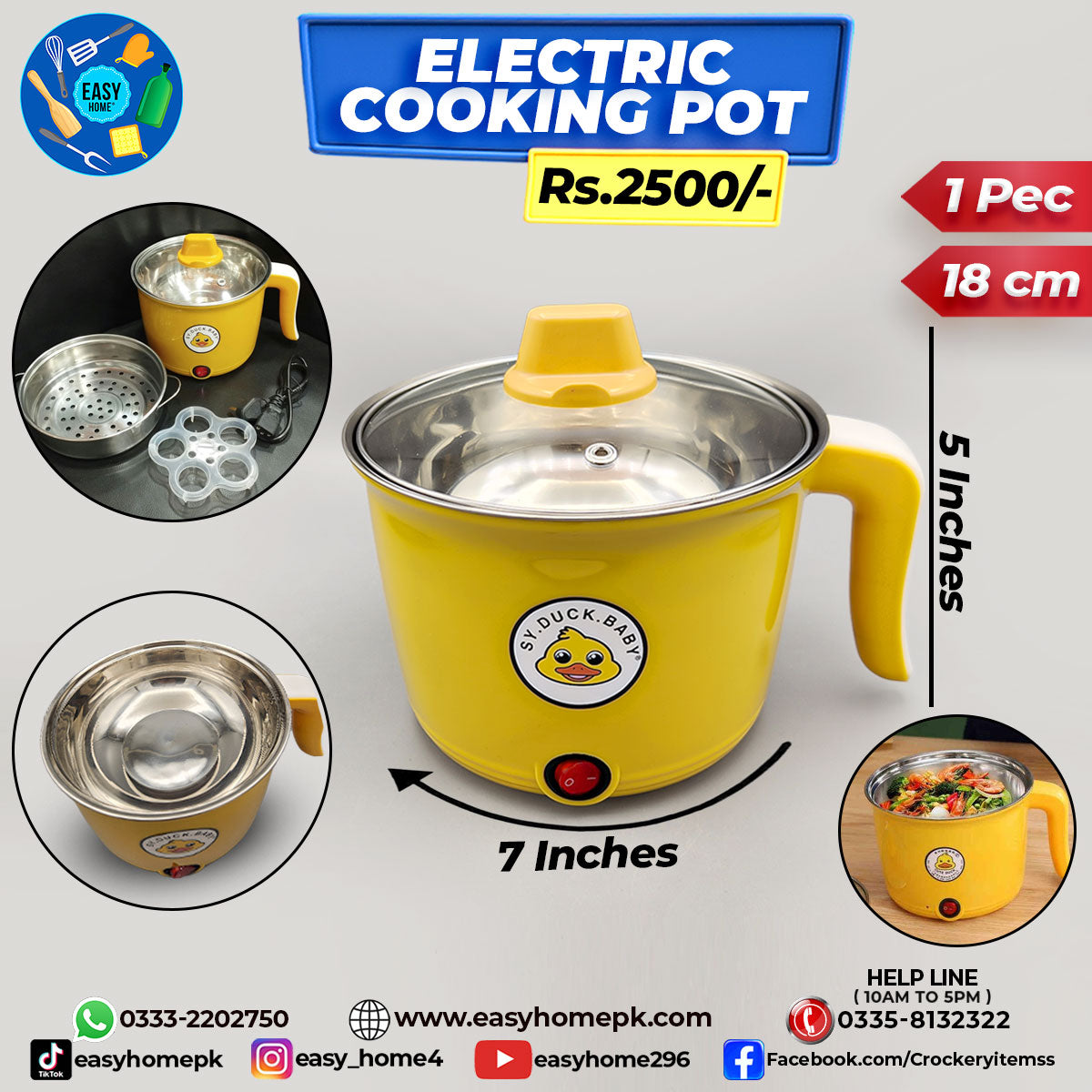 Electric Cooking Pot