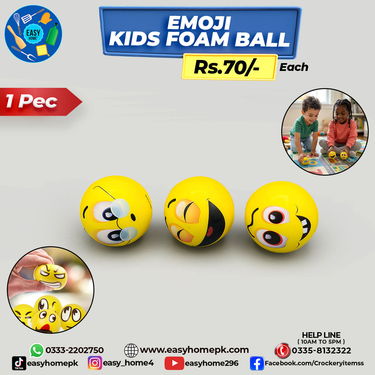 Emoji Kids Ball