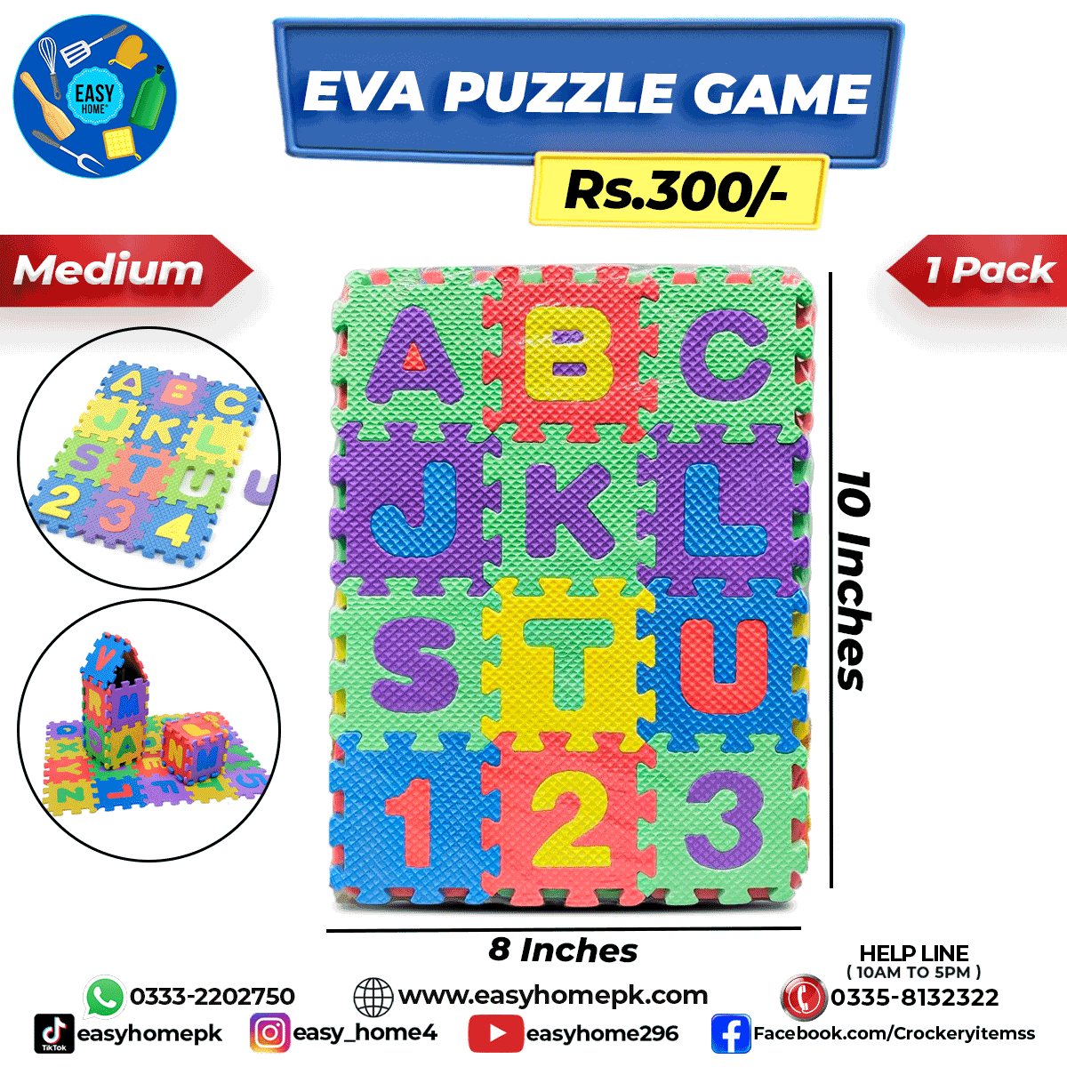 Eva Puzzle Game - Medium