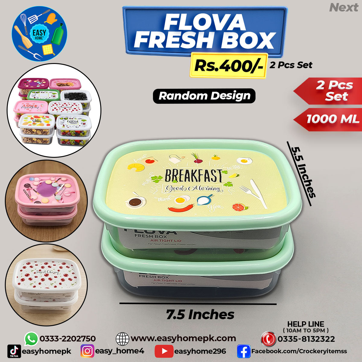 Flova Fresh Box - 2 Pcs Set