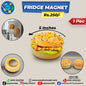 Burger Fridge Magnet