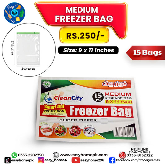 Freezer Bags-Medium