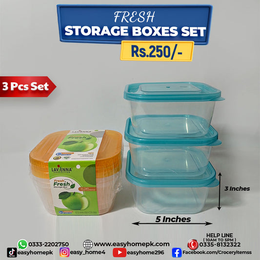 Fresh Box 3 Pcs Set