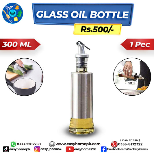 Glass Oil Bottle