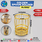 Golden Spoon Holder