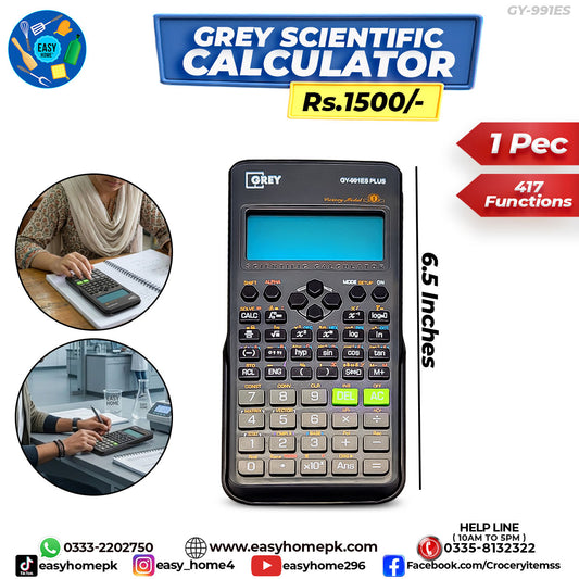 Grey Scientific Calculator