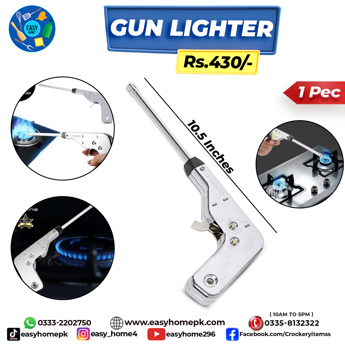 Gun Stove Lighter