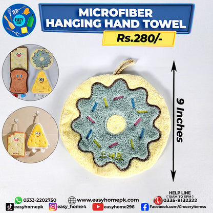 Micro Fiber Hanging Hand Towel