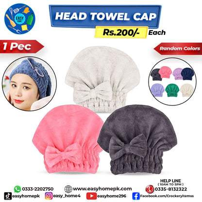 Head Towel Cap
