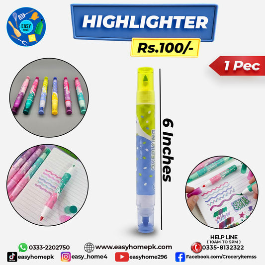 Colorful Double Sided Highlighter