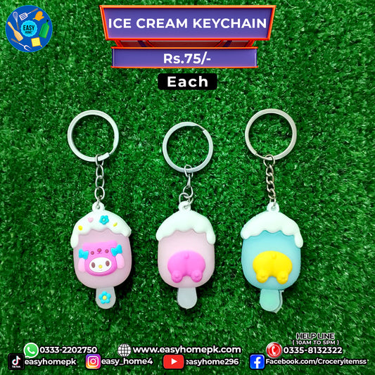 Ice Cream Keychain