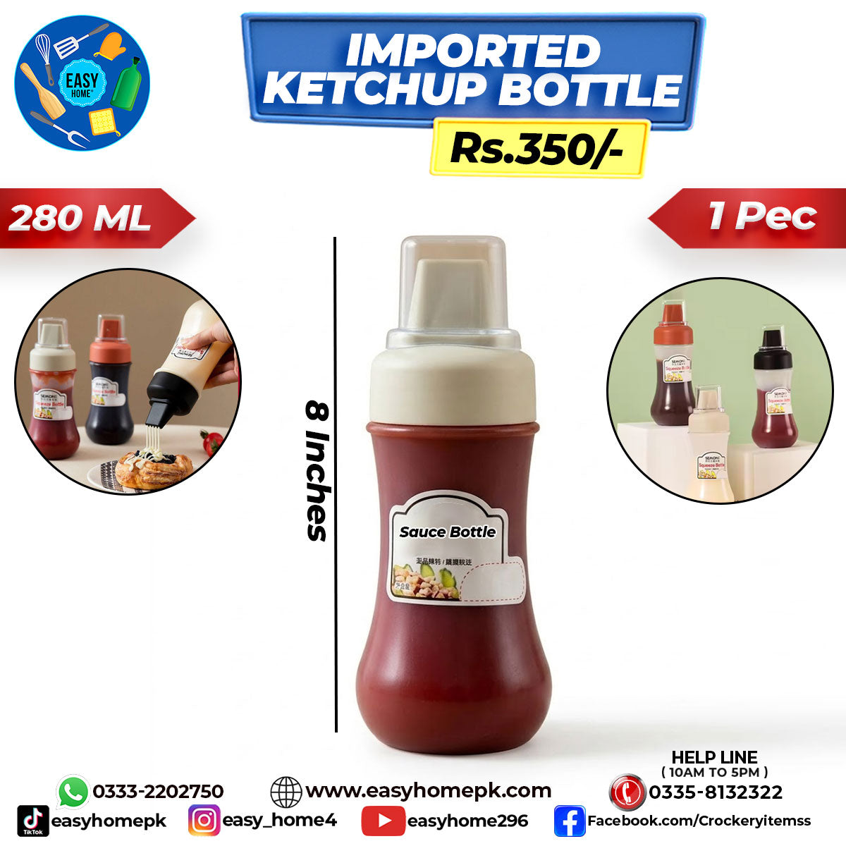 Imported Ketchup Bottle
