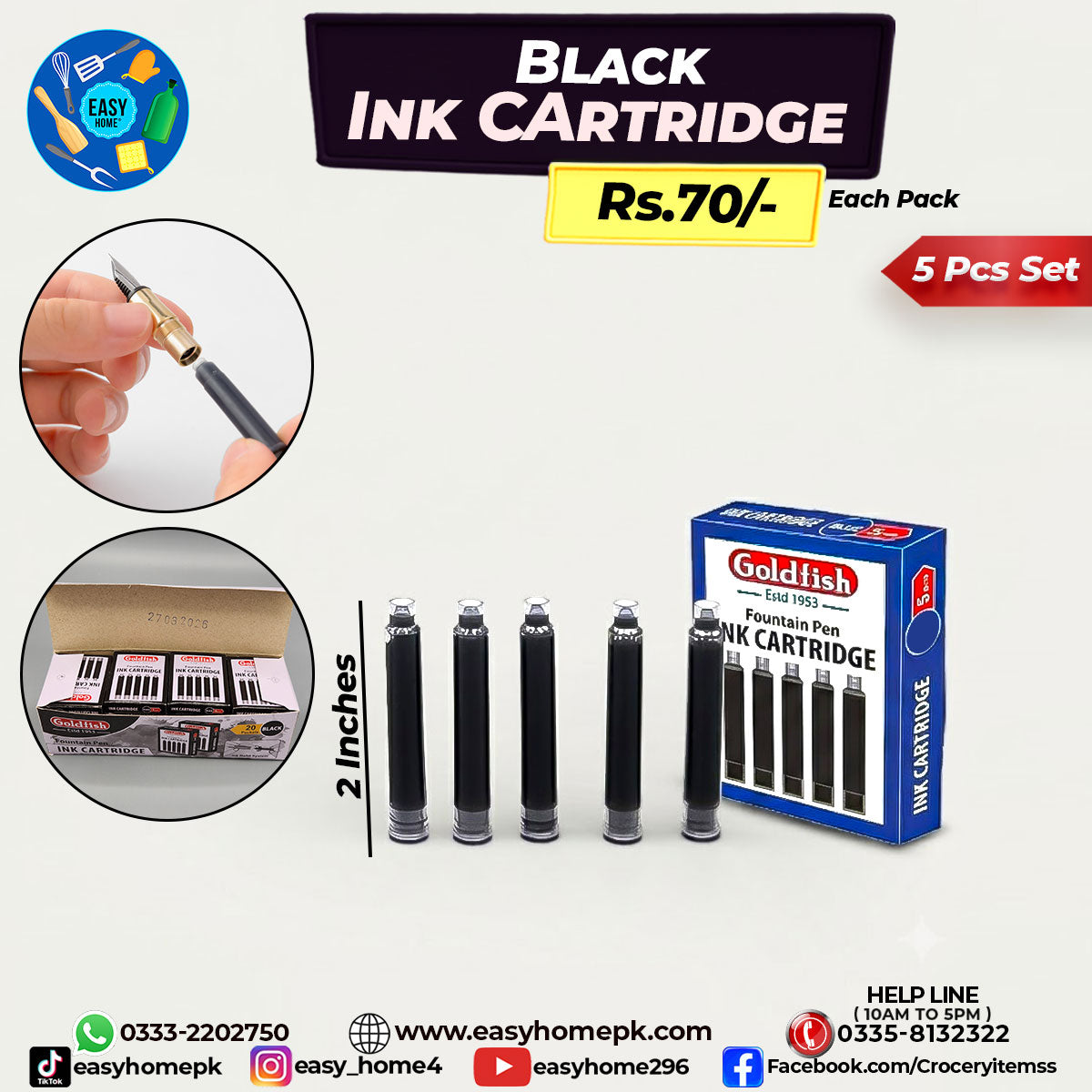 Black Ink Cartridge