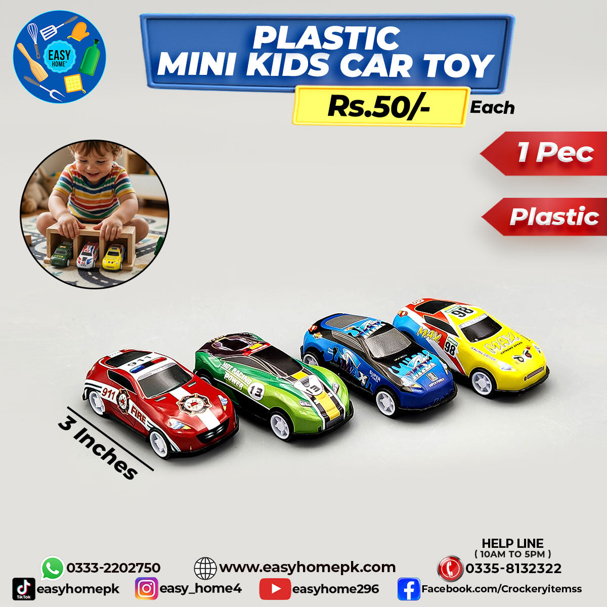 Mini Kids Car Toy