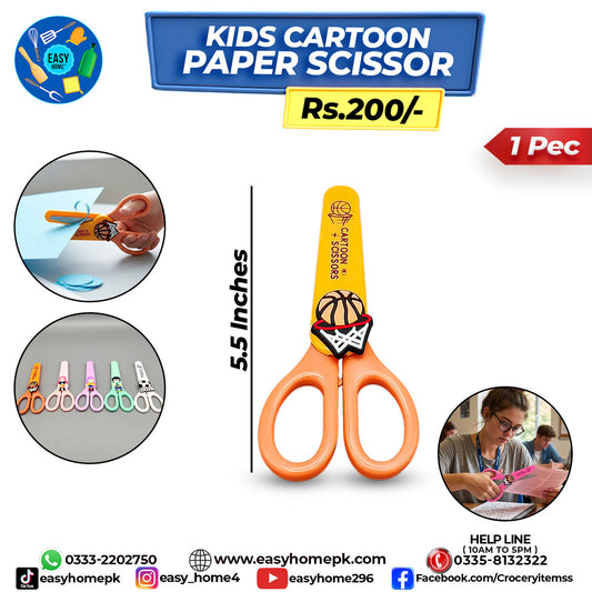 Kids Cartoon Paper Scissor
