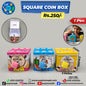 Square Coin Box