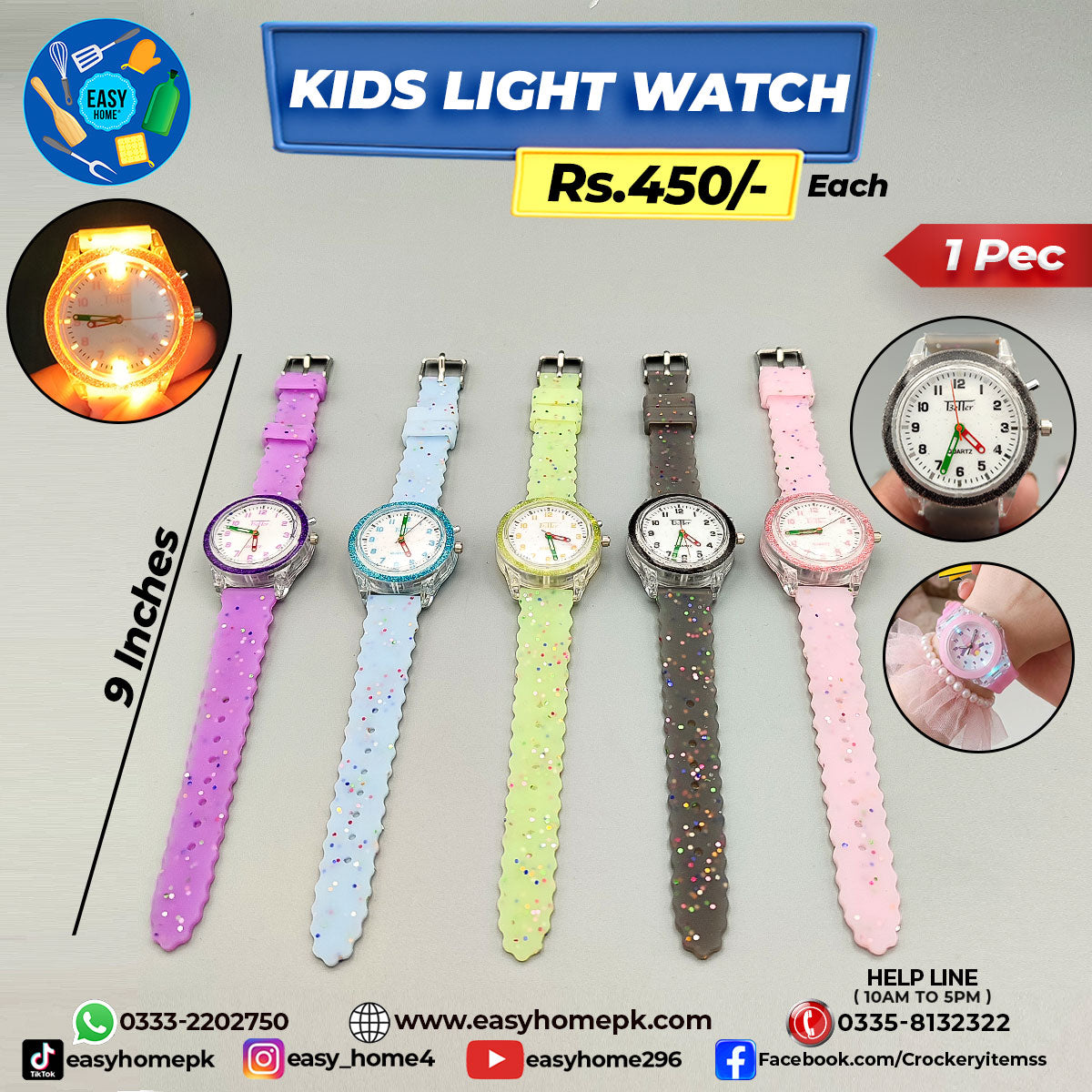 Kids Light Watch
