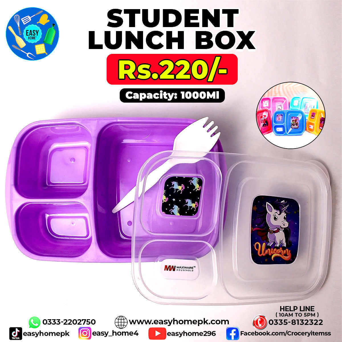 Kids Lunch Box-Large