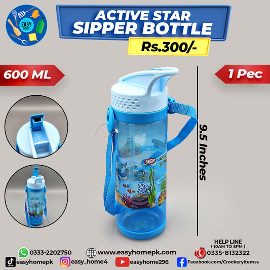 Active Star Sipper Bottle
