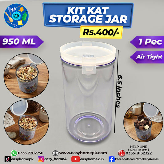 Kit Kat Storage Jar - 950 ML