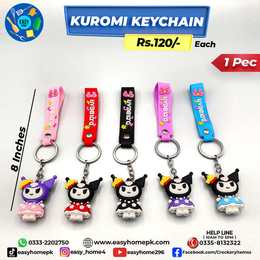Kuromi Keychain