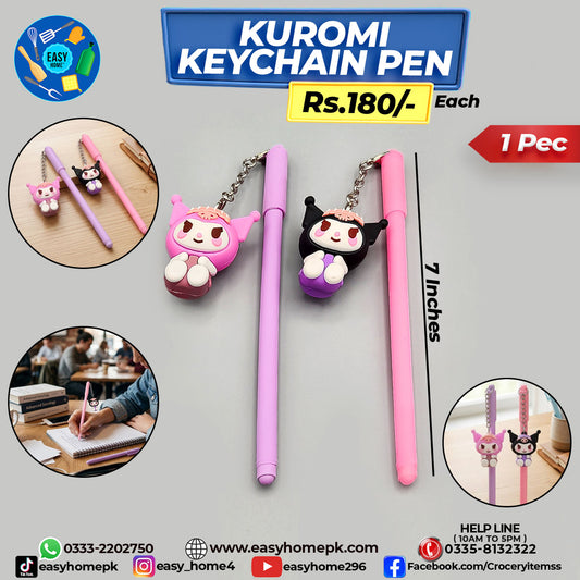 Kuromi Keychain Pen