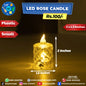 LED Rose Candle - Small