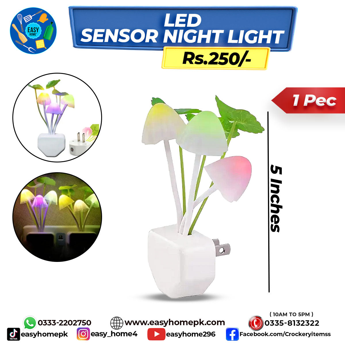 LED Sensor Night Light