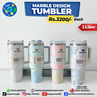 Marble Design Tumbler