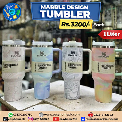 Marble Design Tumbler