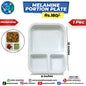 Melamine Portion Plate