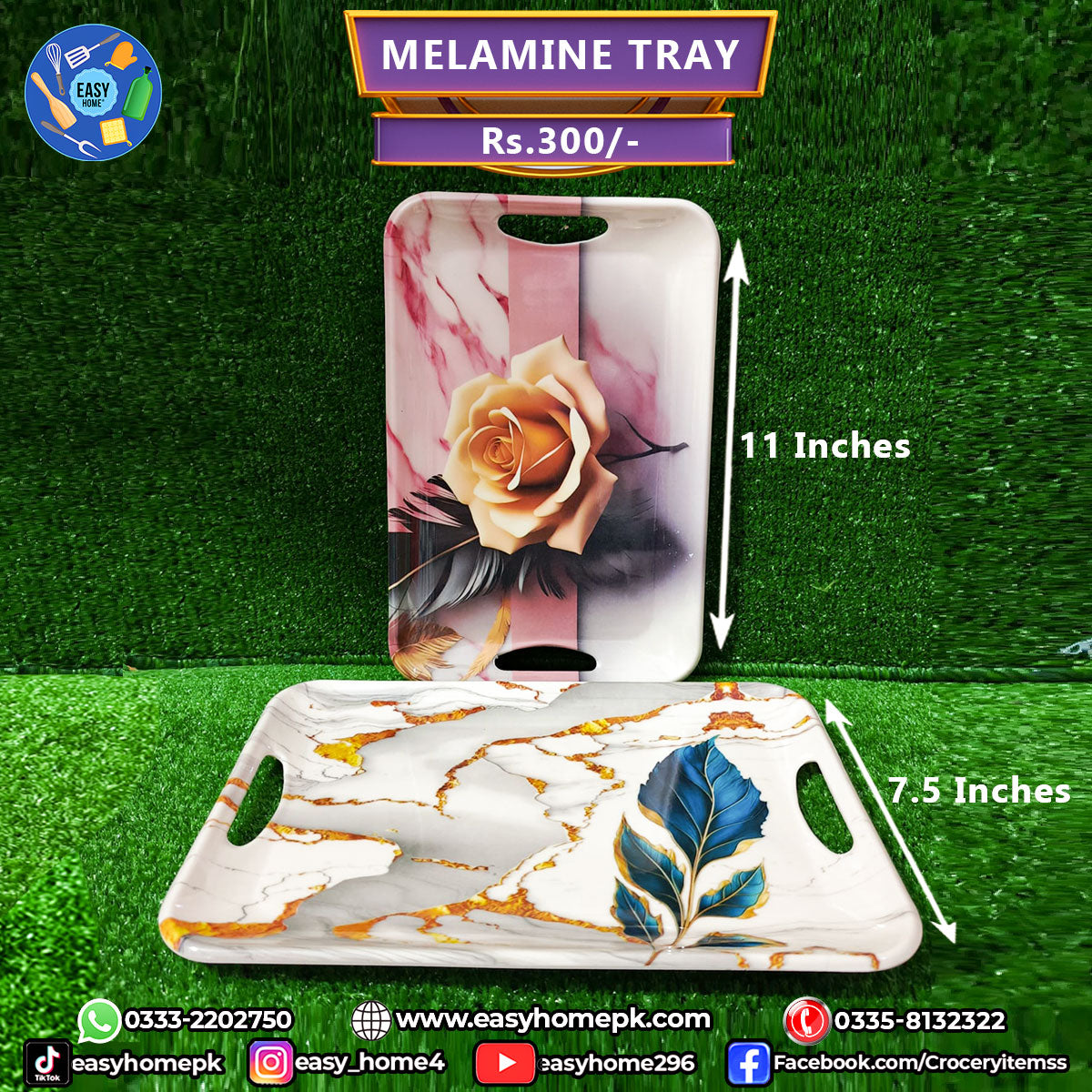 Melamine Tray - Small