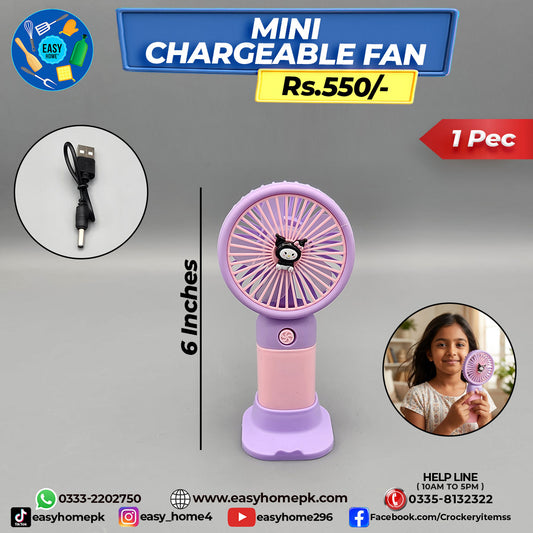 Mini Chargeable Fan