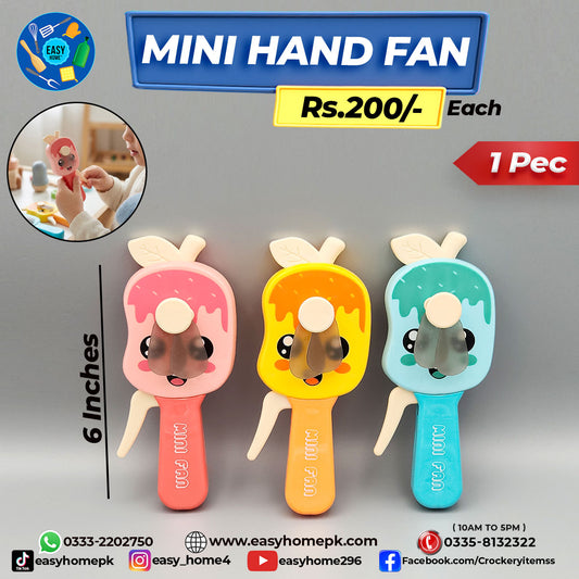 Mini Hand Fan - Ice Cream
